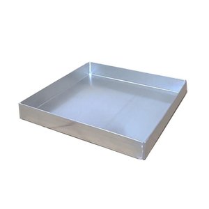 Forma Assadeira Quadrada para Brownie 25x25x3 Cm em Alumínio