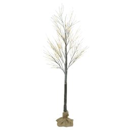 Arvore Decor 96 Led Bivolt Branco Quente 1,8m Florarte - 2