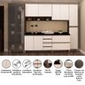 Armário de Cozinha Completa com 6 Peças e Tampo Jade Luciane Móveis - 5