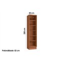 Ver imagem 3 de Módulos de Cozinha Kappesberg Ciela Paneleiro Ciela R628 C- 2 Portas 50x220cm Canela-azul-