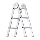 Ver imagem 1 de Escada de Aluminio Articulada 6 Degraus 1,75m Cor Cinza Garden Life