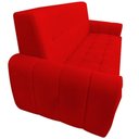 Ver imagem 2 de Sofá 3 Lugares Golden Suede Vermelho D'classe Decor