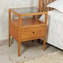 Ver imagem 4 de Mesa de Cabeceira Kiev Nogueira