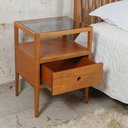 Ver imagem 5 de Mesa de Cabeceira Kiev Nogueira