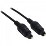 Cabo Fibra Otica para Audio 2,2mm Toslink/toslink Preto 5m, Granel Storm - 1