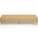 Ver imagem 5 de Puff Decorativo Sala de Estar Bali W01 Pés Palito 210x60cm Couríssimo Fendi - Lyam Decor
