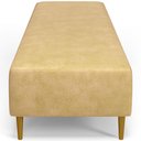 Ver imagem 2 de Puff Decorativo Sala de Estar Bali W01 Pés Palito 210x60cm Couríssimo Fendi - Lyam Decor
