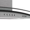 Coifa Fogatti de Parede Clean Vidro Curvo Kromanox 90cm - 6