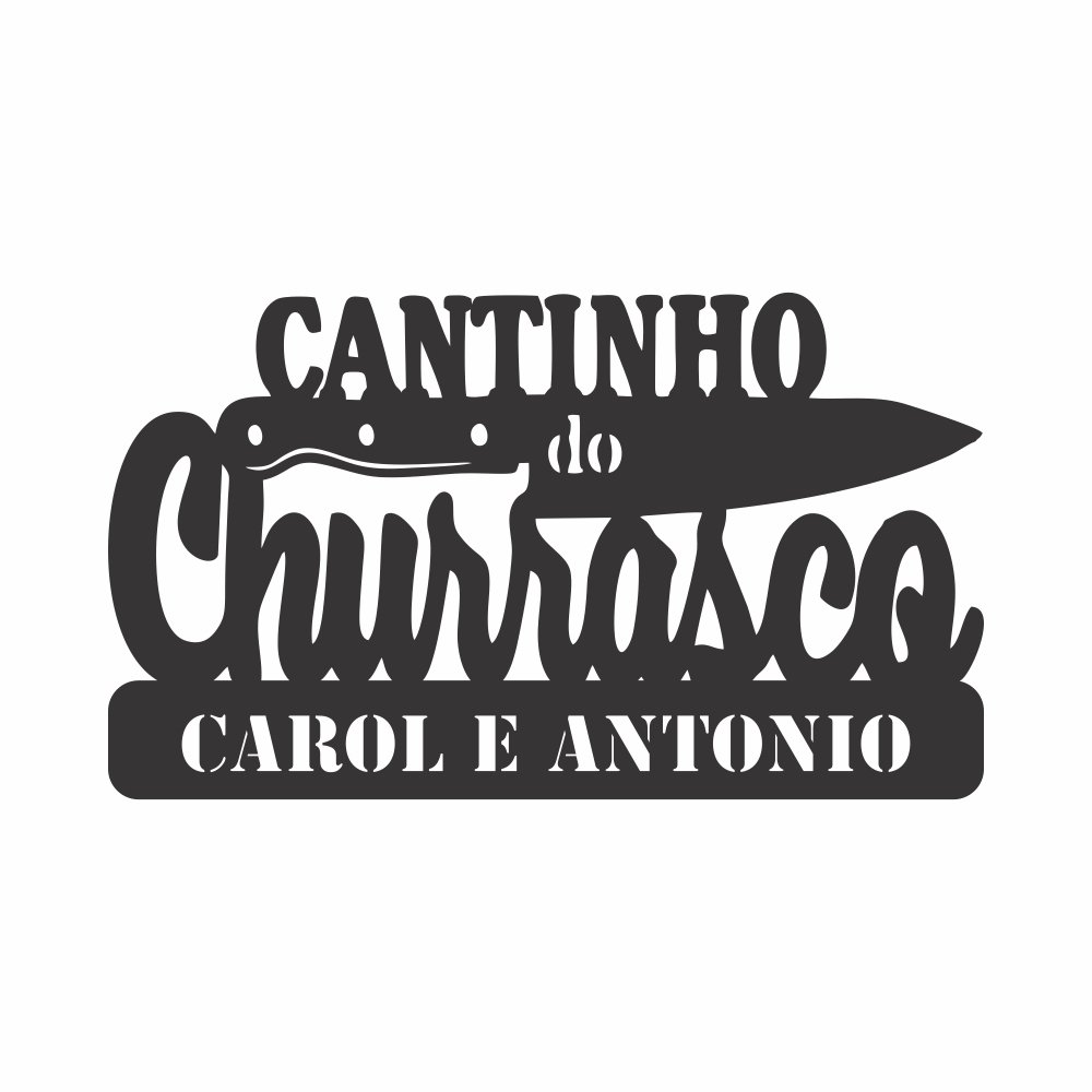 Placa Quadro Cantinho do Churrasco Personalizada Mdf 60x35cm - 5