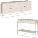 Ver imagem 1 de Balcao Buffet e Aparador 180 cm Organica Off White Artesano