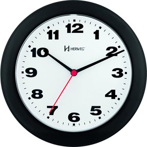 Relógio de Parede 21cm Plástico 6103 Herweg