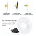 Ver imagem 3 de Filtro Refil Kit 4 Uni Carvao Ativado Fonte Agua Bebedouro Pet Gato Cachorro Caes Petshop Animais Po