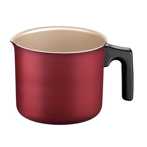 Leiteira Tramontina Vermelha Fervedor Turim 1L Antiaderente Alumínio Starflon Max