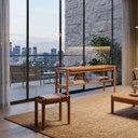 Ver imagem 7 de Aparador Air - Tampo: Laminado - Largura: 120 cm - Cor: Natural - Tecido: sem