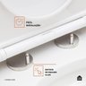 Assento Termofixo com Soft Close para Vaso Sanitário Titanita Pingoo.casa - Branco - 5