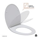 Ver imagem 4 de Assento Termofixo com Soft Close para Vaso Sanitário Titanita Pingoo.casa - Branco