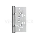 Ver imagem 3 de Kit 3 Dobradiça de Sobrepor Inox Escovado