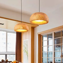 Ver imagem 2 de PENDENTE RÚSTICO SUMATRA FIBRA DE BAMBU 1XE27 (D)45CM GMH TRADE