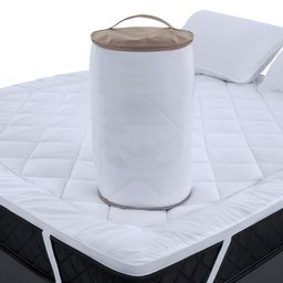 Pillow Top Solteiro Extra Macio Toque de Pluma em Fibra Siliconada 600g/m2 88x188cm Bf Colchões - 1