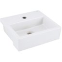 Ver imagem 1 de Cuba de Semi Encaixe Retangular 365x330mm Branco - L.733.17 - Deca