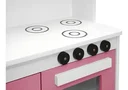 Ver imagem 3 de Cozinha Infantil Completa com Armários Portas Funcionais Mini Cozinha de Brinquedo Educativa Rosa