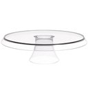 Ver imagem 2 de Conjunto 3 Boleiras Transparentes 28cm Bases para Docinhos e Tortas Glassy Crippa