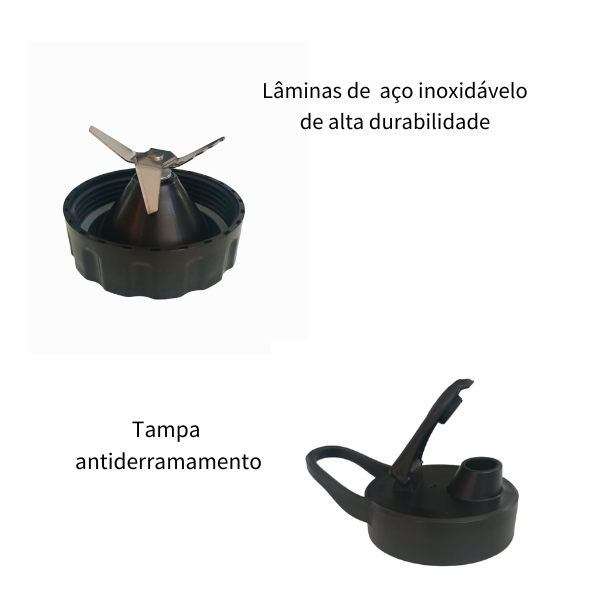 Liquidificador Individual Mini Blender 500ml Labravia 110v - 2