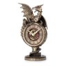 Dragão Relógio Steampunk Estatueta Veronese 99809 Bronze - 3