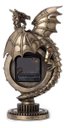 Ver imagem 5 de Dragão Relógio Steampunk Estatueta Veronese 99809 Bronze