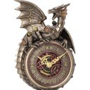 Ver imagem 2 de Dragão Relógio Steampunk Estatueta Veronese 99809 Bronze