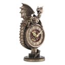 Ver imagem 4 de Dragão Relógio Steampunk Estatueta Veronese 99809 Bronze