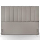 Ver imagem 3 de Kit Cabeceira Cama Box Casal King 195cm com Calçadeira Baú Dália W01 Linho Bege - Lyam