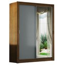 Ver imagem 3 de Guarda-roupa Solteiro Madesa Denver 2 Portas de Correr com Espelho