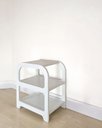 Ver imagem 2 de Mesa de Cabeceira Plaster Branca Woodyou