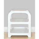 Ver imagem 1 de Mesa de Cabeceira Plaster Branca Woodyou