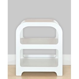 Mesa de Cabeceira Plaster Branca Woodyou - 1