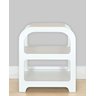Mesa de Cabeceira Plaster Branca Woodyou - 1