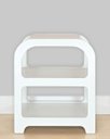 Ver imagem 1 de Mesa de Cabeceira Plaster Branca Woodyou