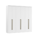 Ver imagem 2 de Guarda Roupa Casal 6 Portas MDF Originale 2,67m Belmax:Branco