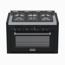 Ver imagem 1 de Fogao de Embutir 5 Bocas Venax Temis Preto Fosco Gas Glp 127 V