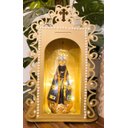Ver imagem 2 de Luminária Nossa Senhora Aparecida com Santuário Amor Lindo Boutique