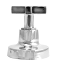 Ver imagem 4 de Acabamento Registro Alavanca C-22 Luxo Metal Padrão Deca:Cromado