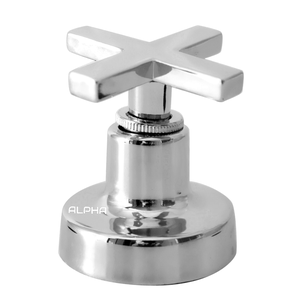 Acabamento Registro Alavanca C-22 Luxo Metal Padrão Deca:Cromado