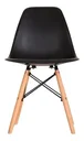 Ver imagem 1 de Cadeira de Jantar Eiffel Eames Original Empório Tiffany Sala Banco Assento Escritorio Preto