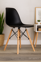 Ver imagem 2 de Cadeira de Jantar Eiffel Eames Original Empório Tiffany Sala Banco Assento Escritorio Preto