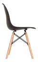 Ver imagem 3 de Cadeira de Jantar Eiffel Eames Original Empório Tiffany Sala Banco Assento Escritorio Preto
