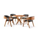 Ver imagem 2 de Conjunto de Mesa Redonda 100cm com 4 Cadeiras Gaia