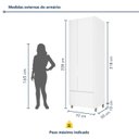 Ver imagem 3 de Lavanderia 2 Peças 4 Portas 100% MDF