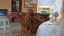 Ver imagem 3 de Base para Mesa de Jantar ou Centro em Raiz de Árvore Maciça Orgânica