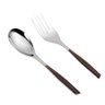Garfo e Colher Salada 2 Peças Grande Tabaco Glamour Bugatti - 1